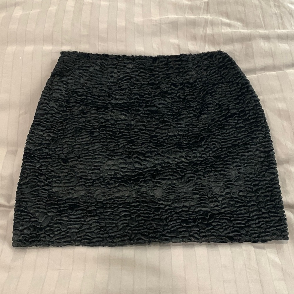Velvet skirt in size 4